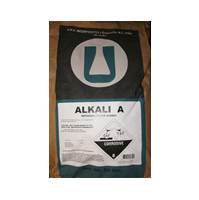 UNX ALKALI-A 50LB BAG ALKALINE SOL Label: CORROSIVE 8.