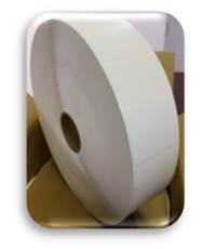 LABELS DIRECT THERMAL BLANKS WHITE NO PERF 2 1/4"x3 1/4" 3M/ROLL 4/BOX #791