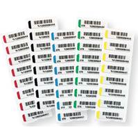 LABELS HEAT SEAL WHITE 5/8X3-1/4 THERMA DATA