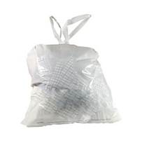 BAGS HOTEL DTM1921W VALET BAGS W/ DRAWSTRING WHITE OPAQUE 500/CASE